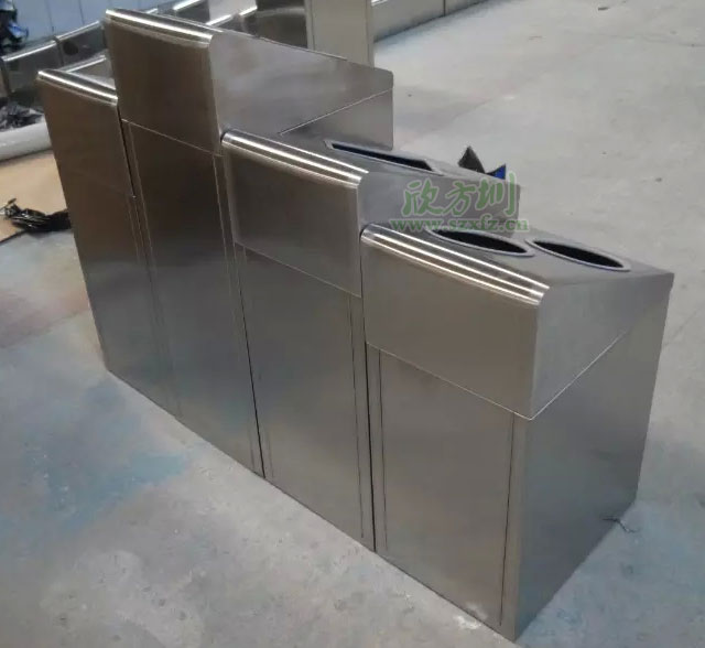 江西南昌商場不銹鋼分類環?；厥胀靶婪桔诠S生產圖